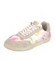 Loeffler Randall Leather Tie-Dye Print Sneakers