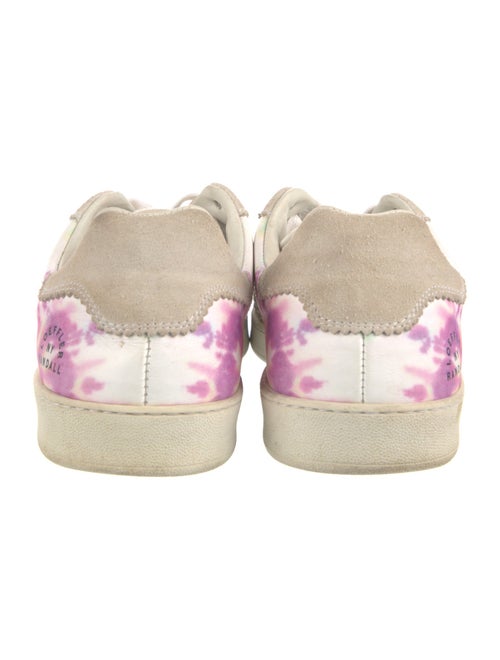 Loeffler Randall Leather Tie-Dye Print Sneakers