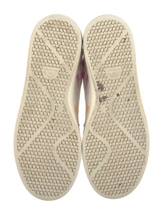 Loeffler Randall Leather Tie-Dye Print Sneakers