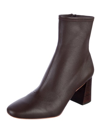 Loeffler Randall Leather Sock Boots