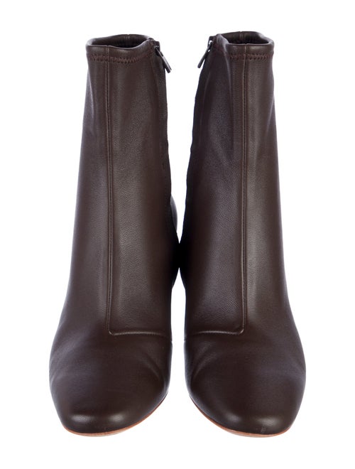 Loeffler Randall Leather Sock Boots