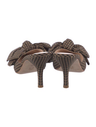 Loeffler Randall Animal Print Mules