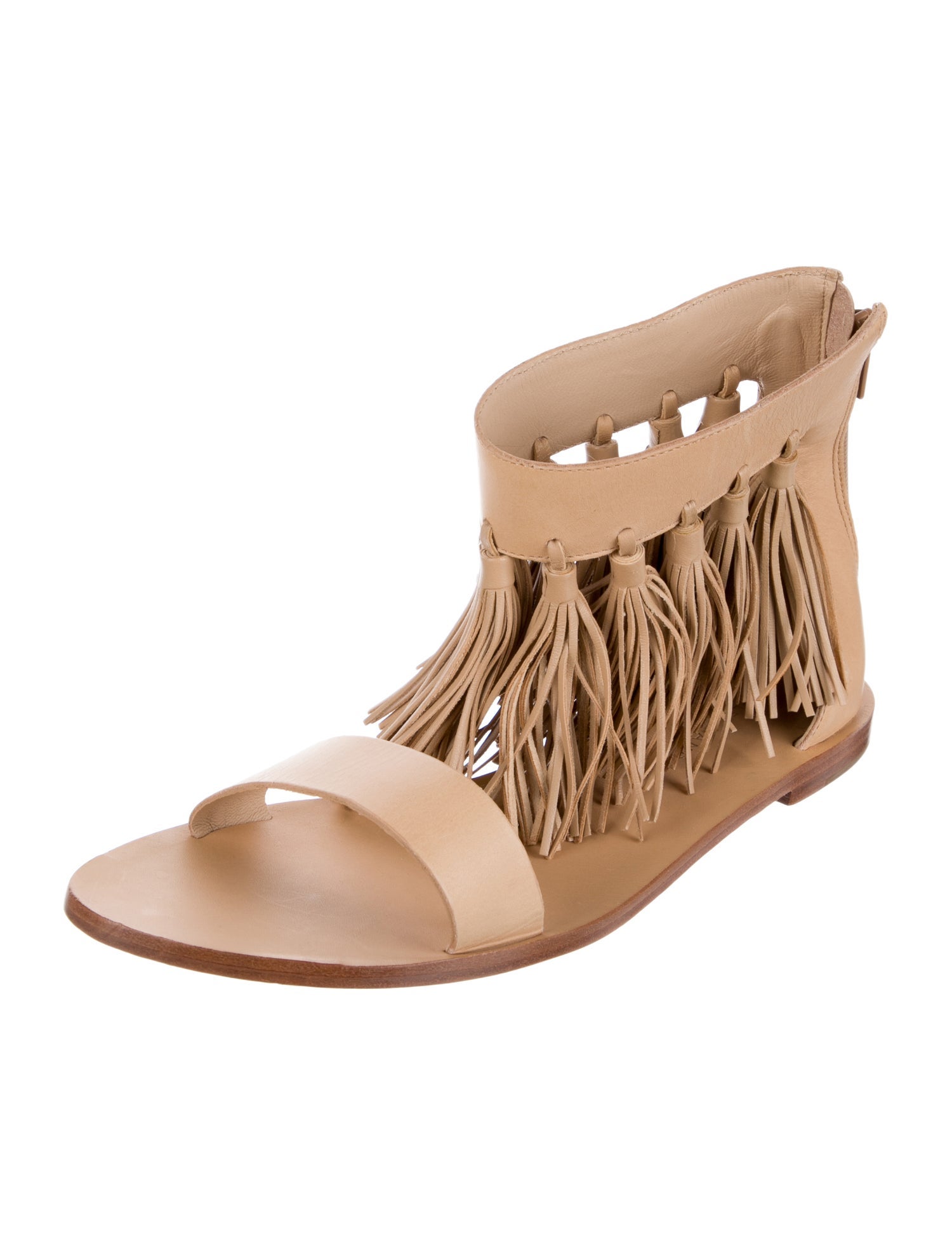 Loeffler Randall Leather Gladiator Sandals