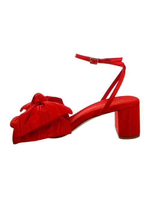 Loeffler Randall Satin Bow Accents Sandals