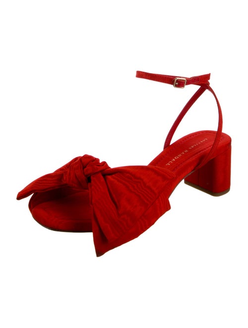 Loeffler Randall Satin Bow Accents Sandals