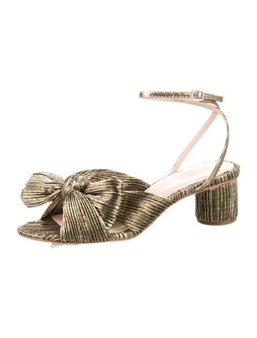 Loeffler Randall Metal Bow Accents Sandals