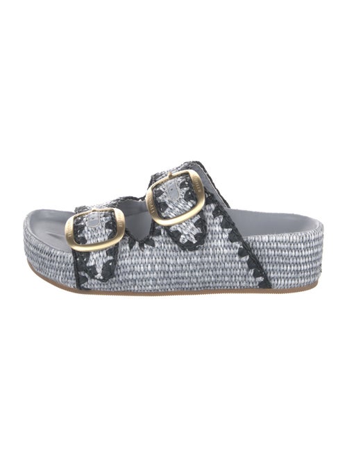 Loeffler Randall Raffia Patterned Espadrilles