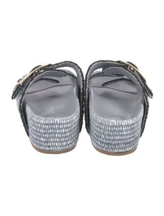 Loeffler Randall Raffia Patterned Espadrilles