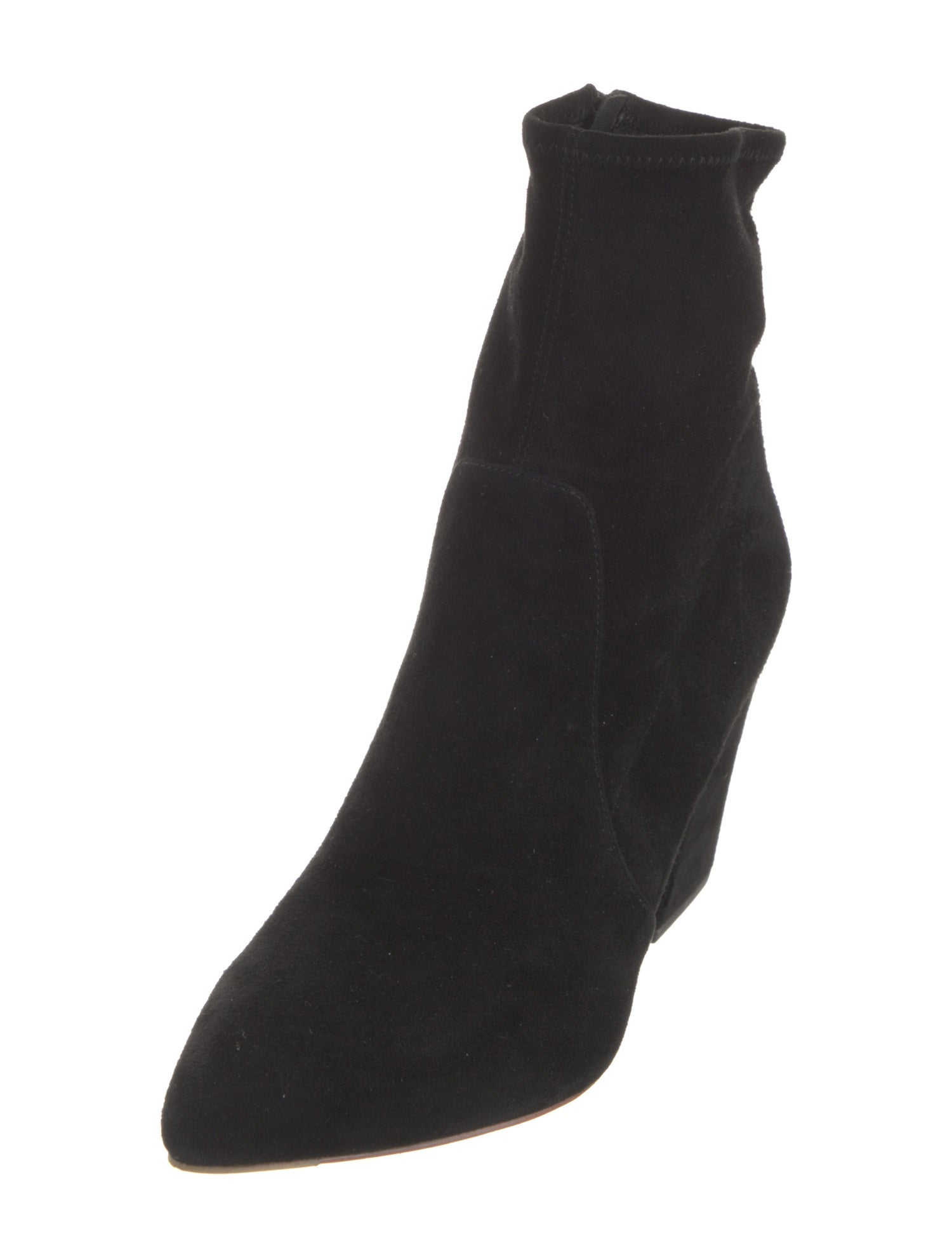 Loeffler Randall Suede Sock Boots