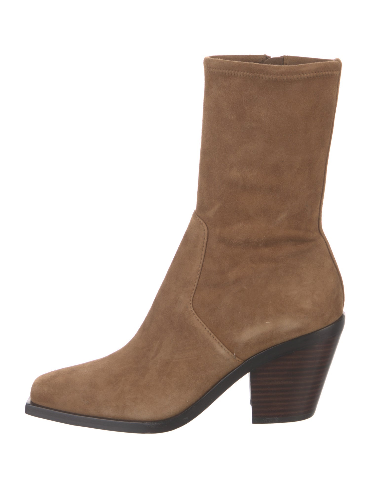Loeffler Randall Suede Sock Boots