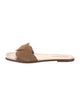 Loeffler Randall Leather Slides