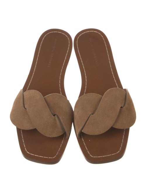 Loeffler Randall Leather Slides