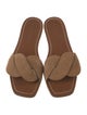 Loeffler Randall Leather Slides