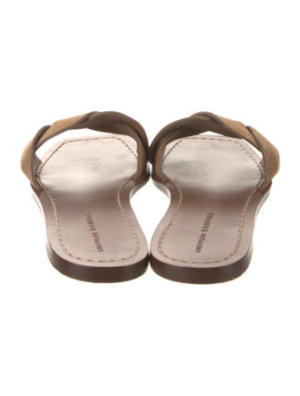 Loeffler Randall Leather Slides