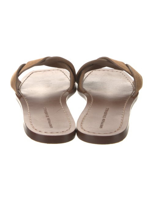 Loeffler Randall Leather Slides