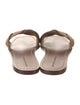 Loeffler Randall Leather Slides