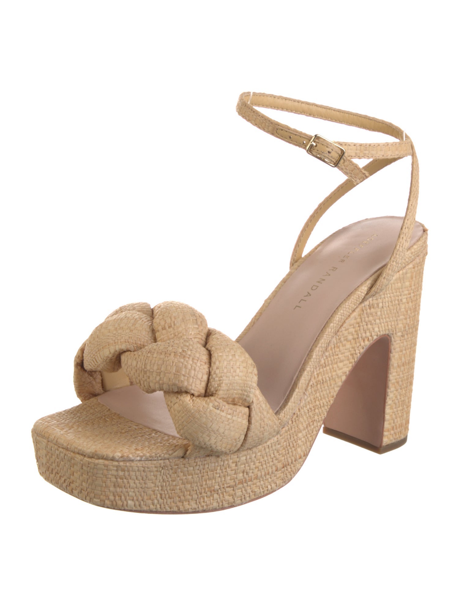 Loeffler Randall Straw Sandals