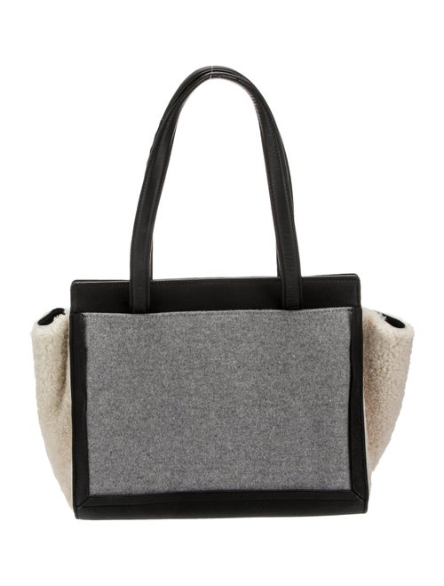 Loeffler Randall Leather Top Handle Bag