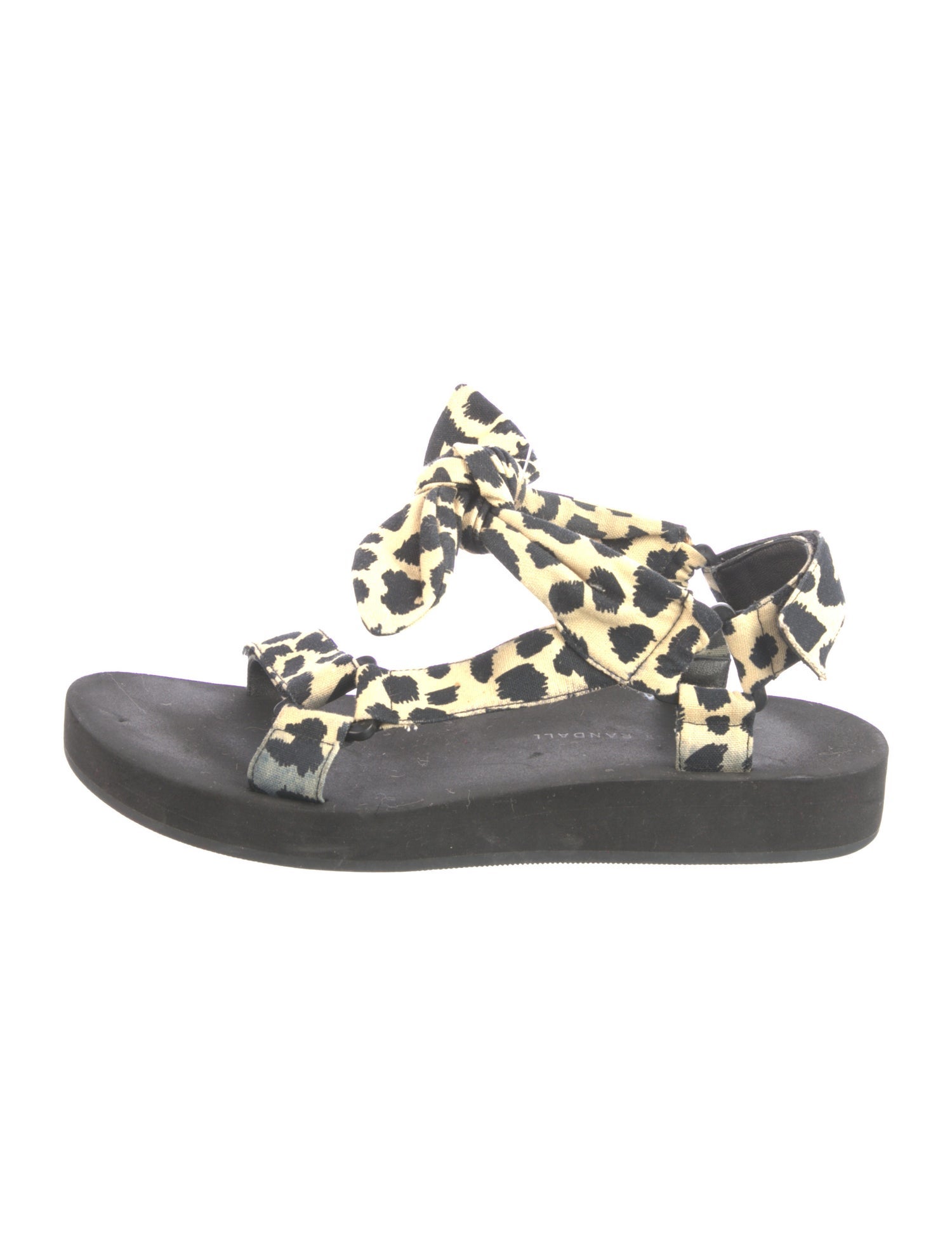 Loeffler Randall Animal Print Slingback Sandals
