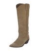 Loeffler Randall Suede Western Boots