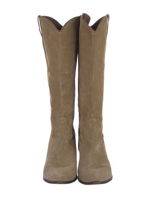 Loeffler Randall Suede Western Boots