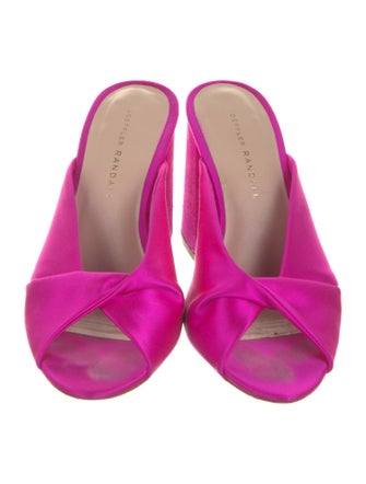 Loeffler Randall Satin Slingback Sandals