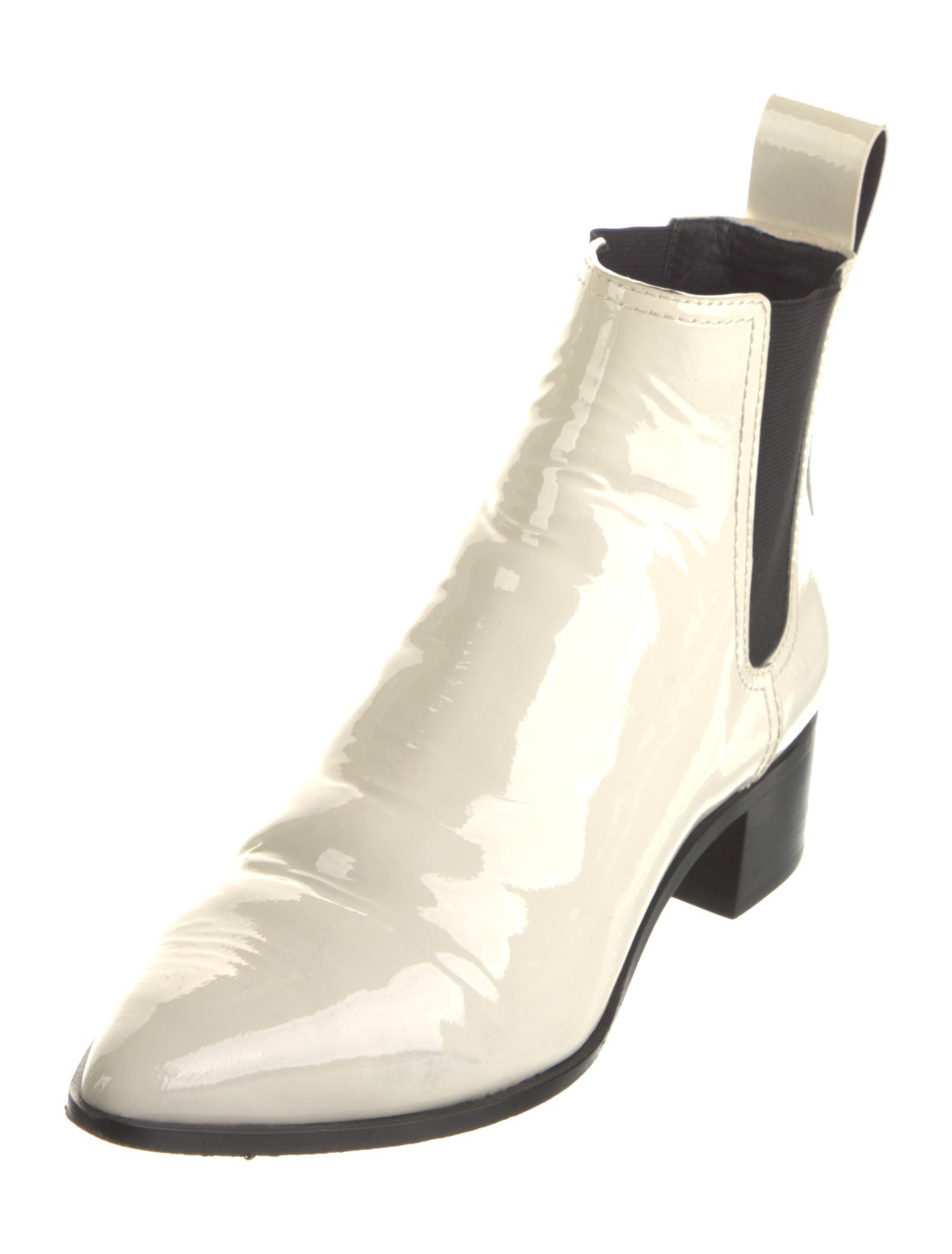 Loeffler Randall Patent Leather Chelsea Boots