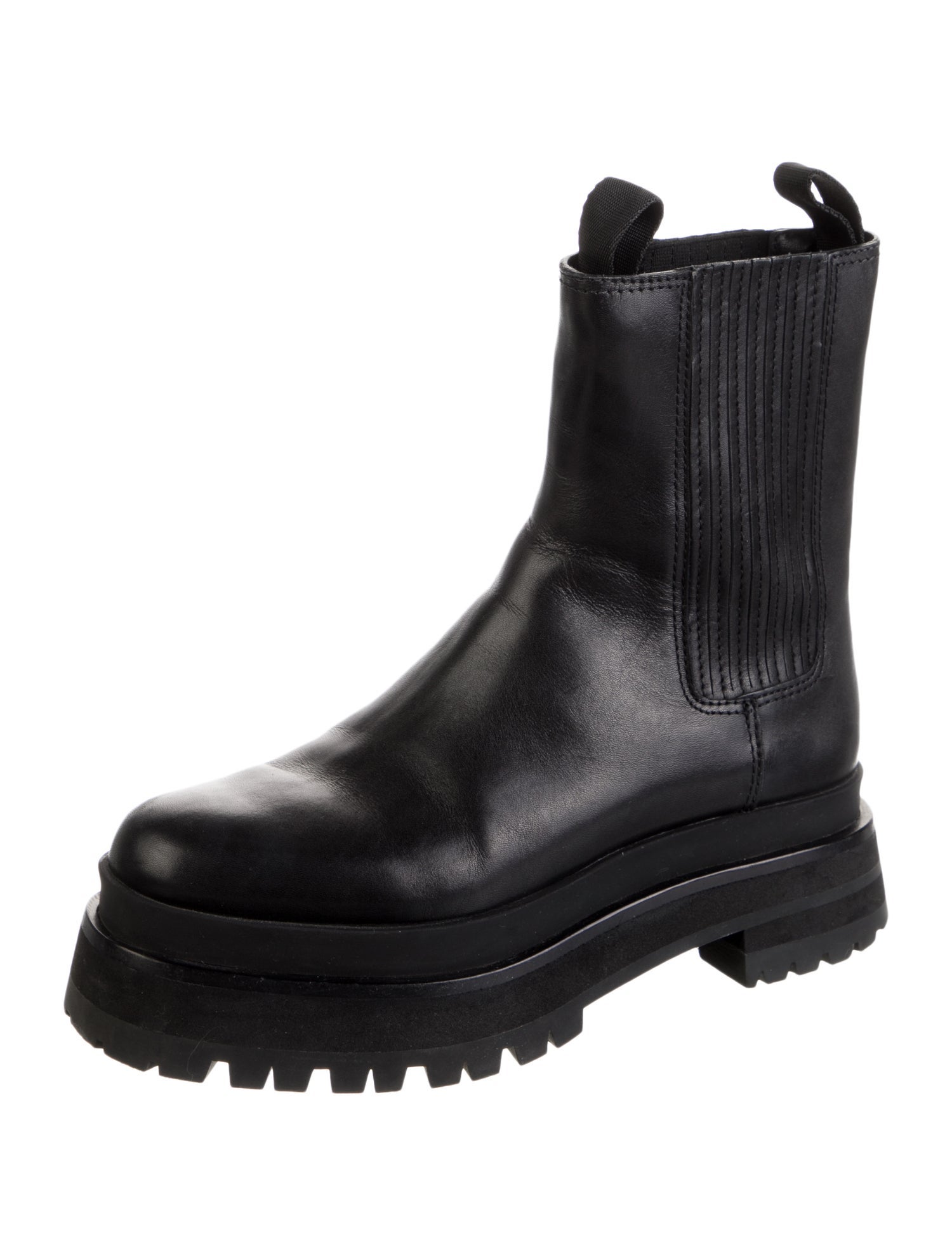 Loeffler Randall Leather Chelsea Boots