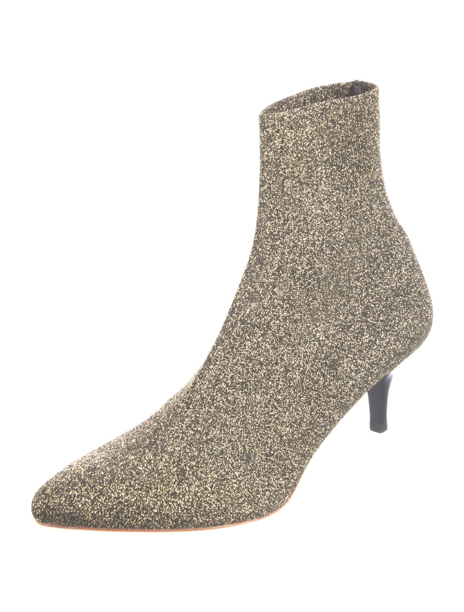 Loeffler Randall Glitter Sock Boots