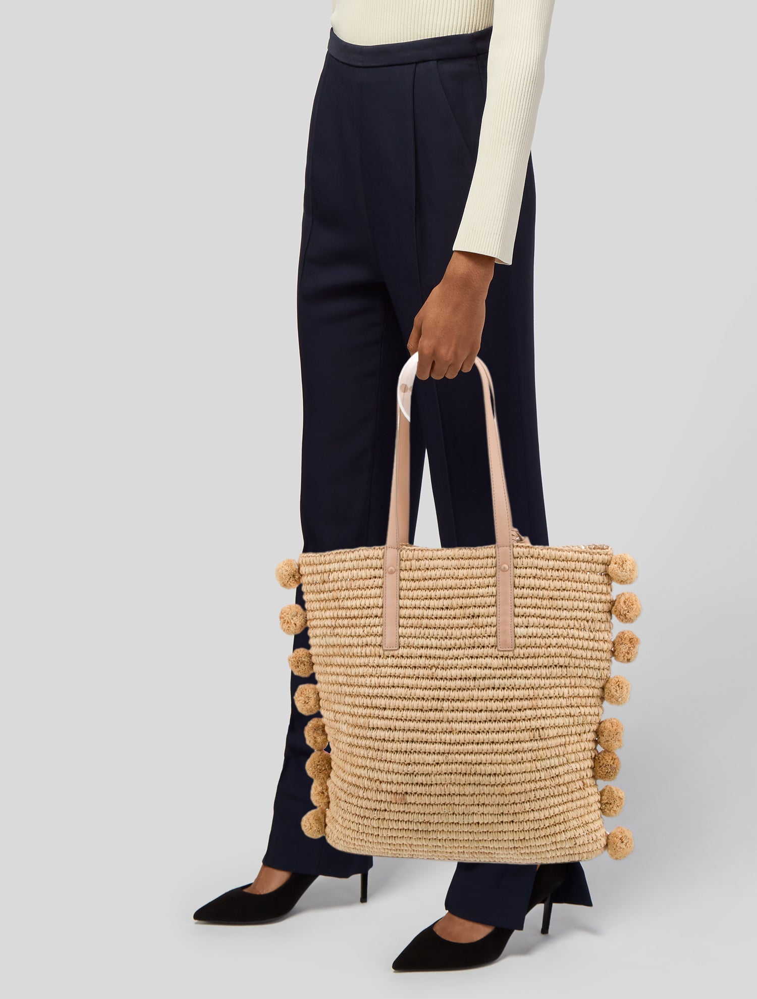 Loeffler Randall Straw Tote