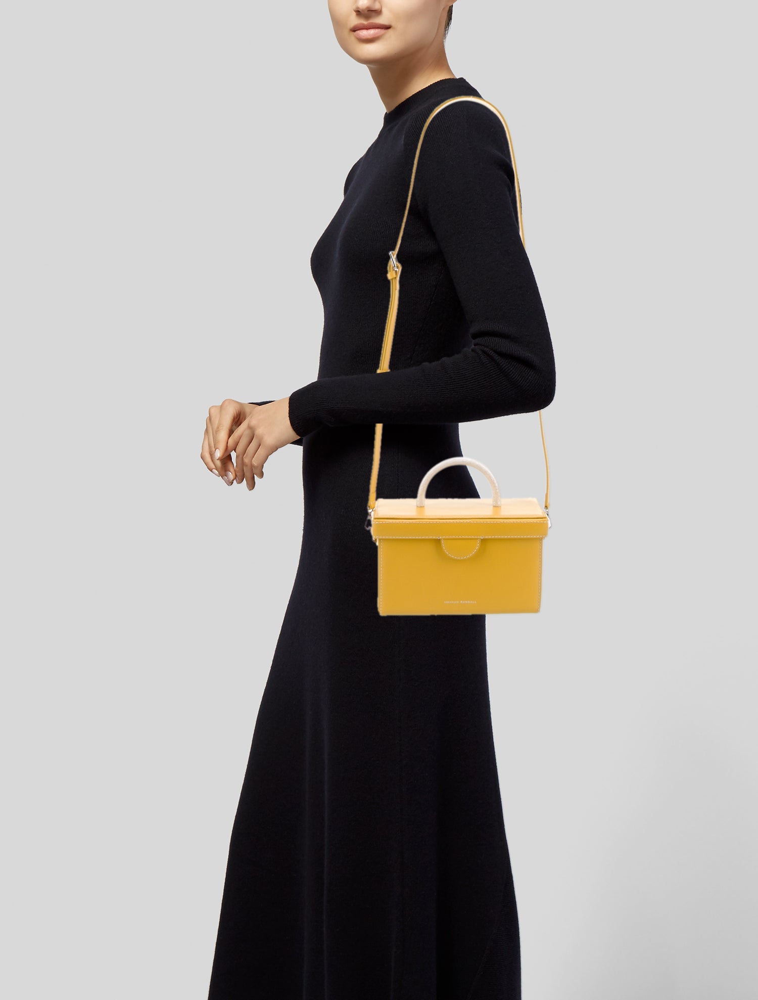 Loeffler Randall Leather Top Handle Bag w/ Tags