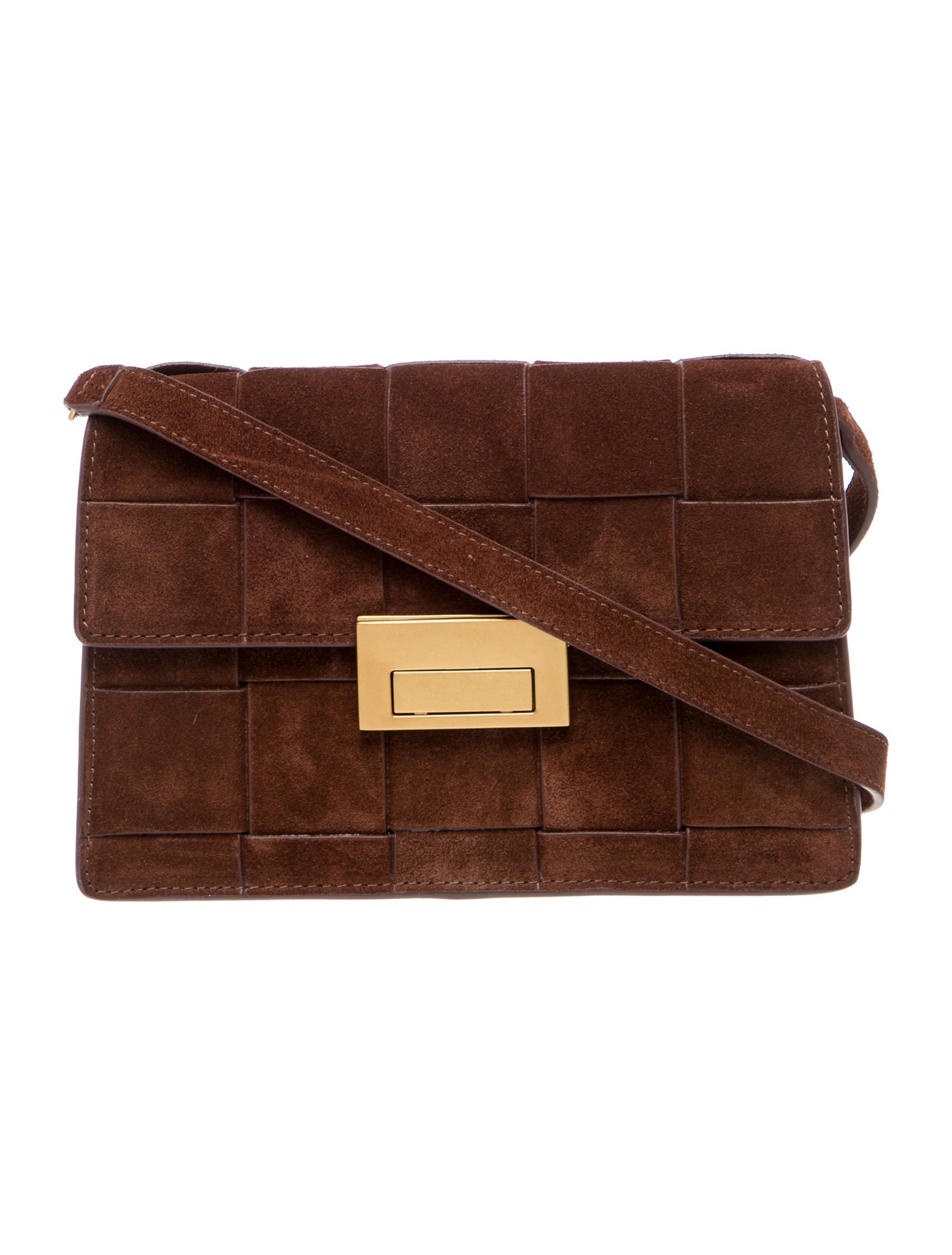 Loeffler Randall Suede Shoulder Bag
