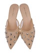 Loeffler Randall Mesh Crystal Embellishments Mules