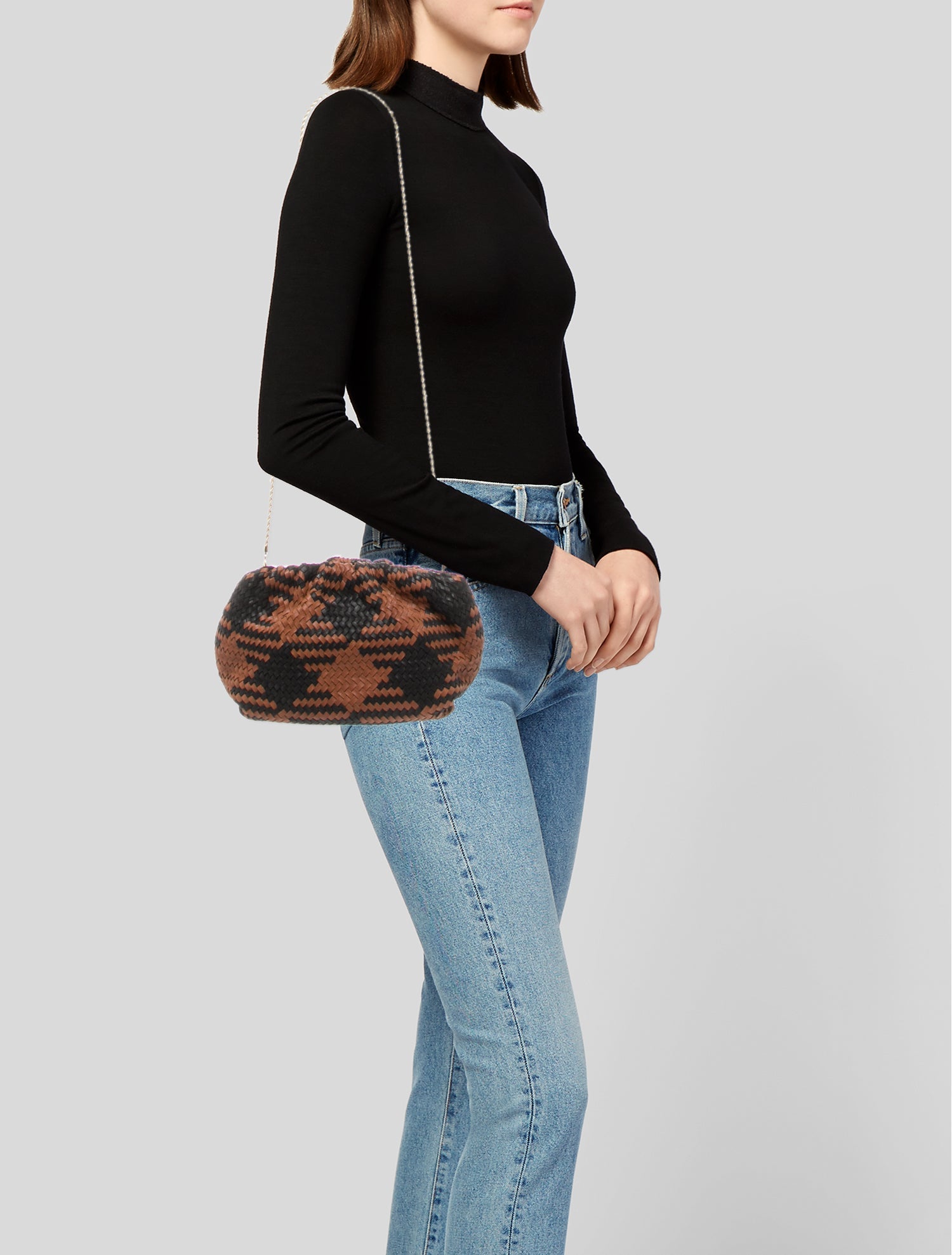 Loeffler Randall Leather Minaudière