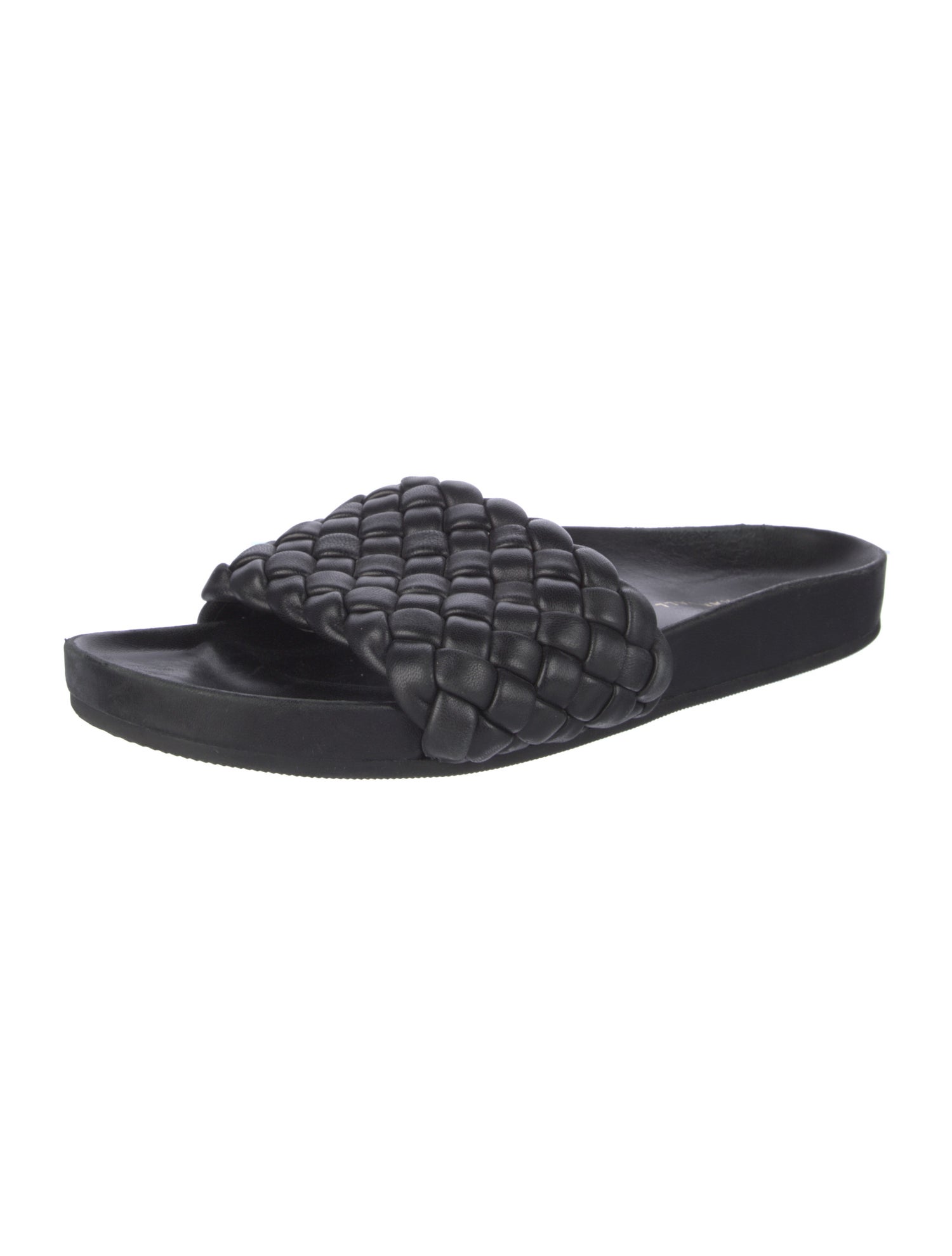 Loeffler Randall Leather Slides