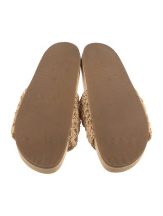 Loeffler Randall Straw Slides