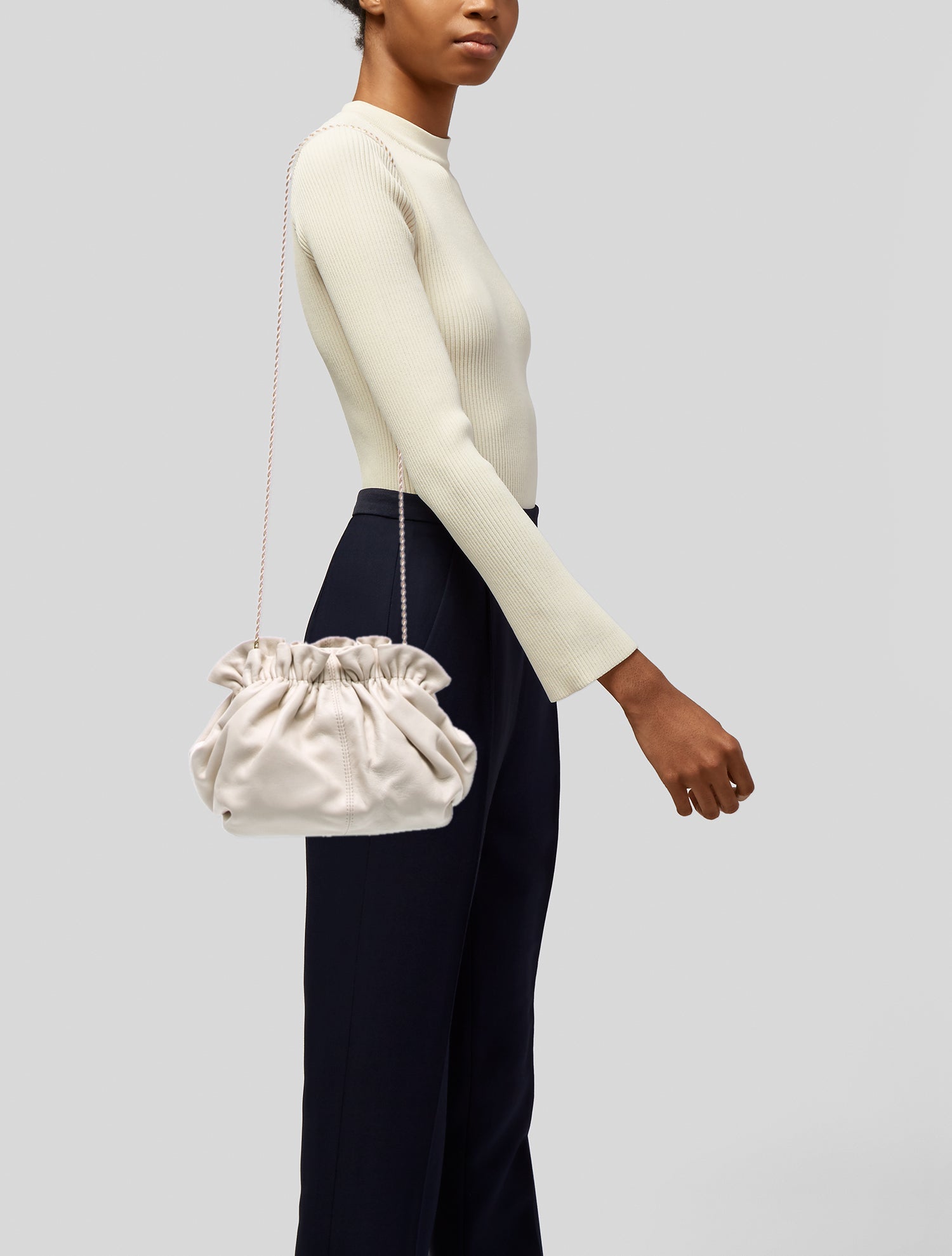 Loeffler Randall Leather Evening Bag