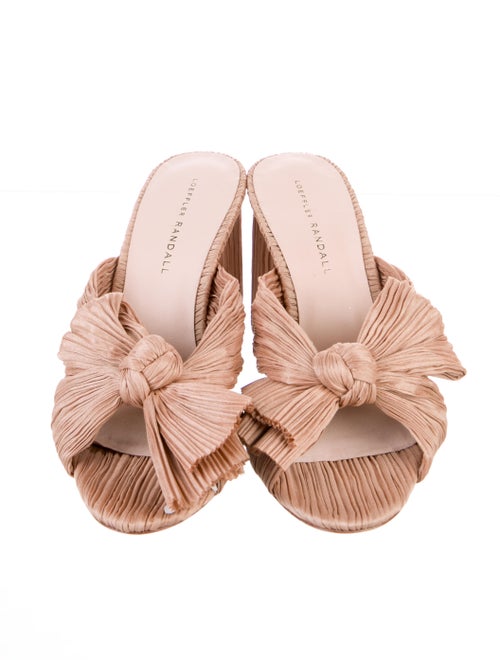 Loeffler Randall Bow Accents Slides