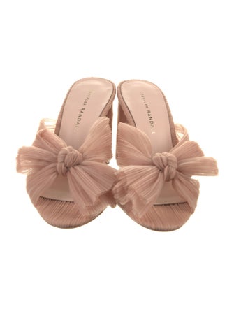 Loeffler Randall Bow Accents Slides