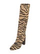 Loeffler Randall Ponyhair Animal Print Boots