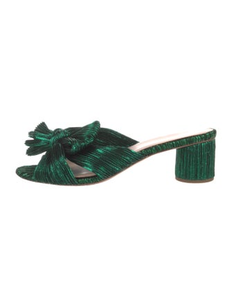 Loeffler Randall Bow Accents Slides