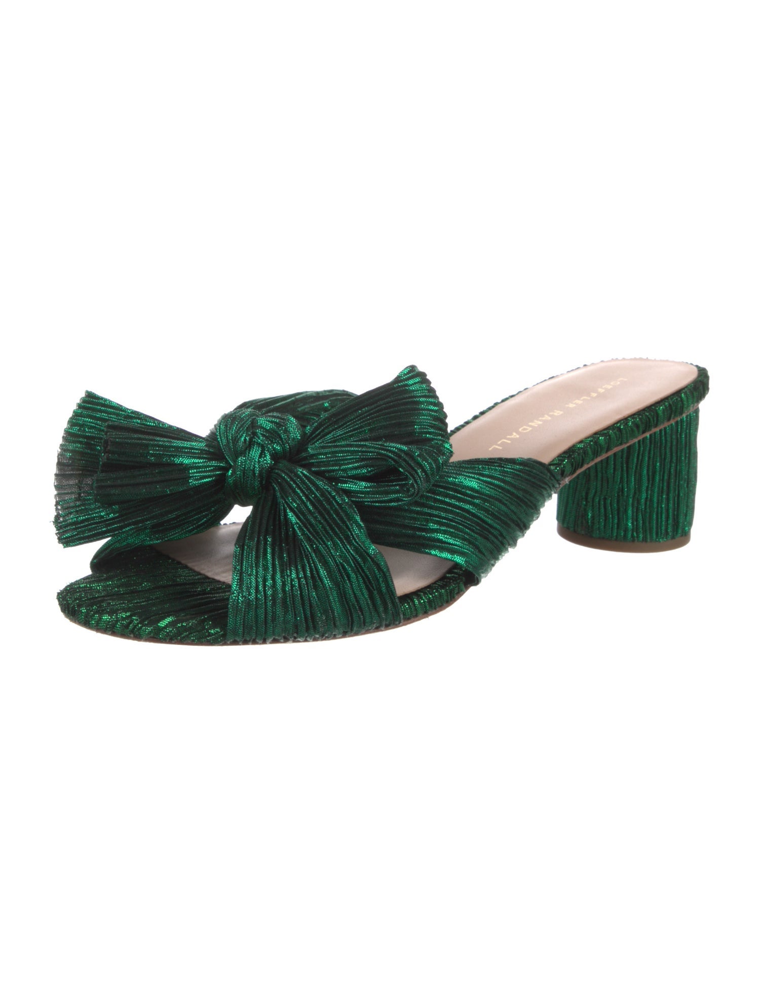 Loeffler Randall Bow Accents Slides