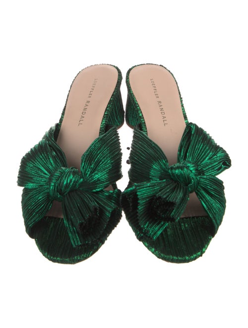 Loeffler Randall Bow Accents Slides