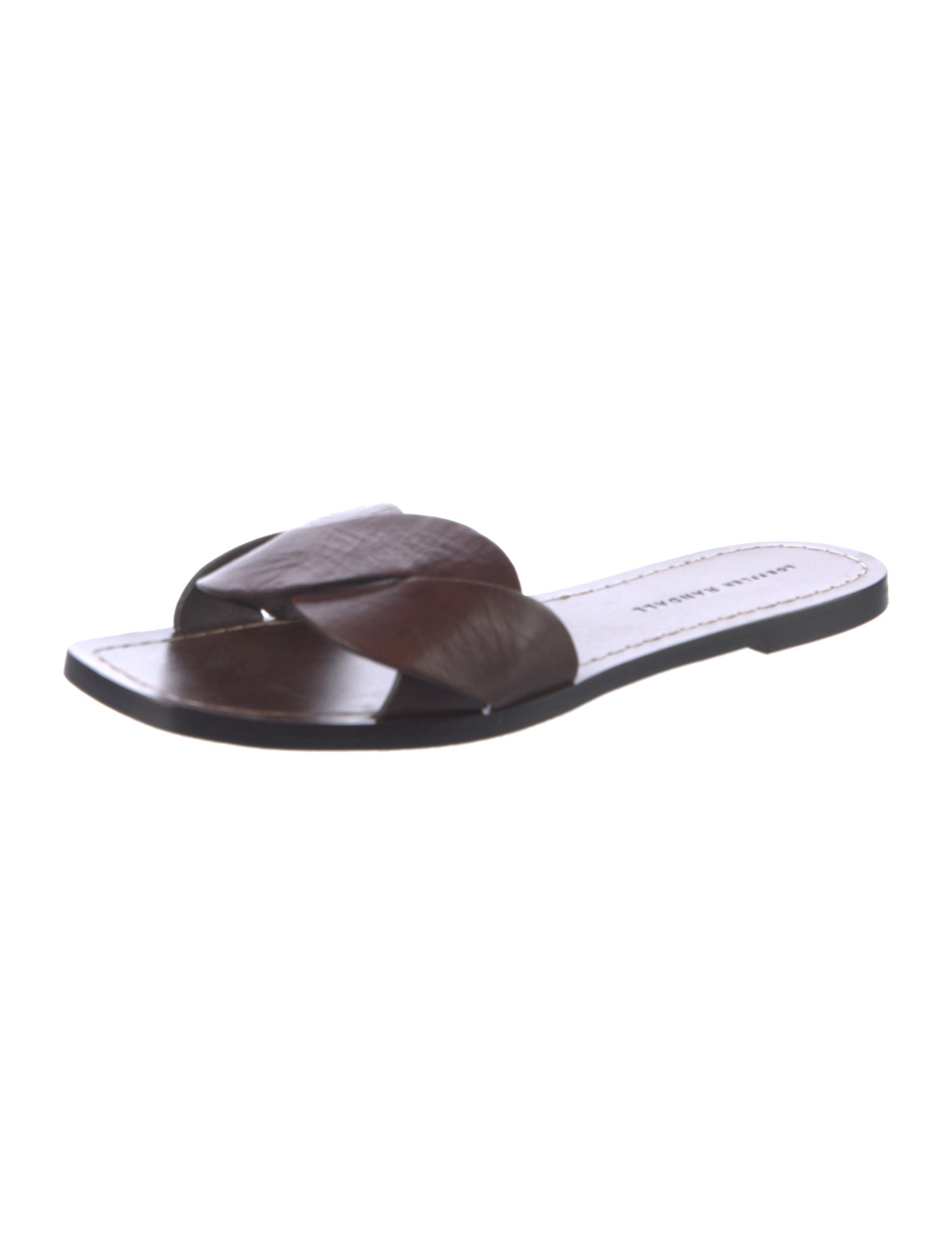 Loeffler Randall Leather Slides