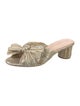 Loeffler Randall Bow Accents Slides