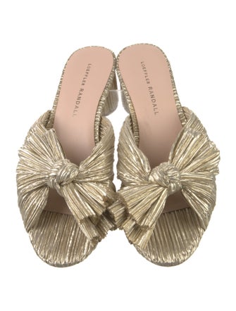 Loeffler Randall Bow Accents Slides