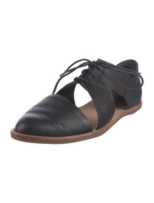 Loeffler Randall Leather Cutout Accent Oxfords