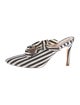 Loeffler Randall Canvas Striped Mules