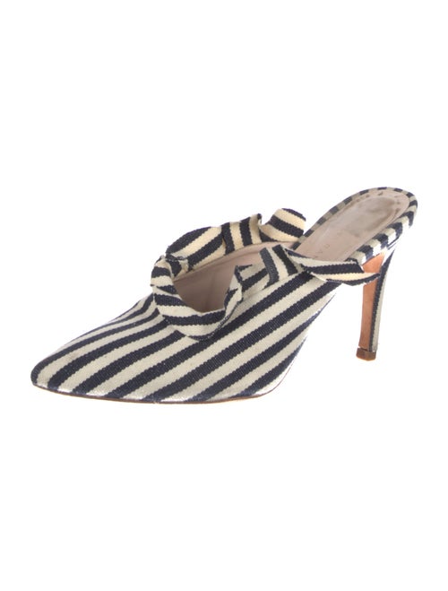 Loeffler Randall Canvas Striped Mules