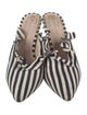 Loeffler Randall Canvas Striped Mules